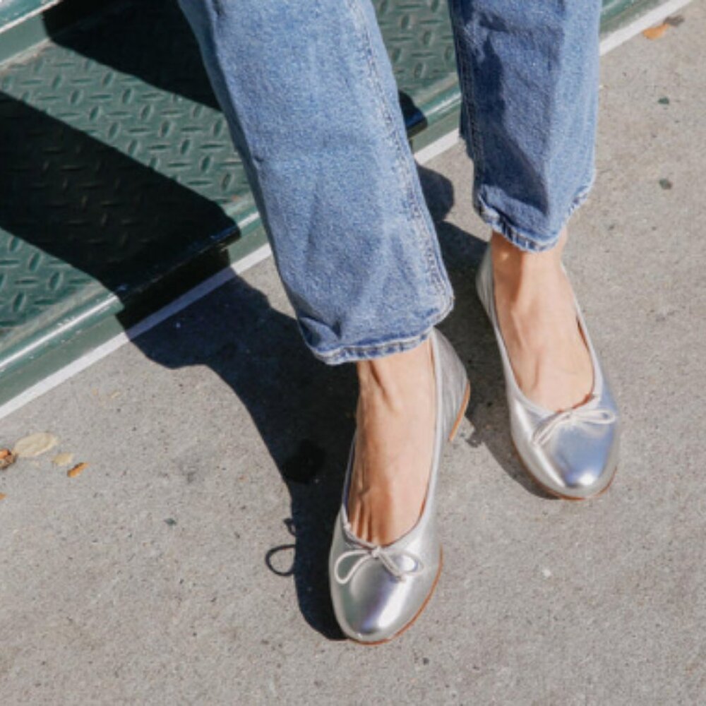 Margaux | The Demi - Silver Nappa - 40.5 (US 9.5-10) / Medium